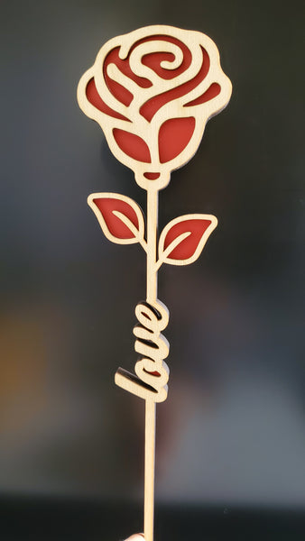 Floral Wooden Cut Out