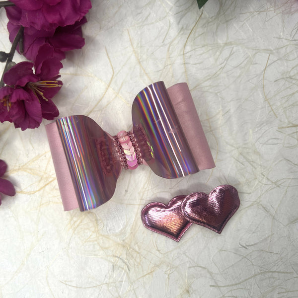 Kids Hair Clip: Sweetheart Duo
