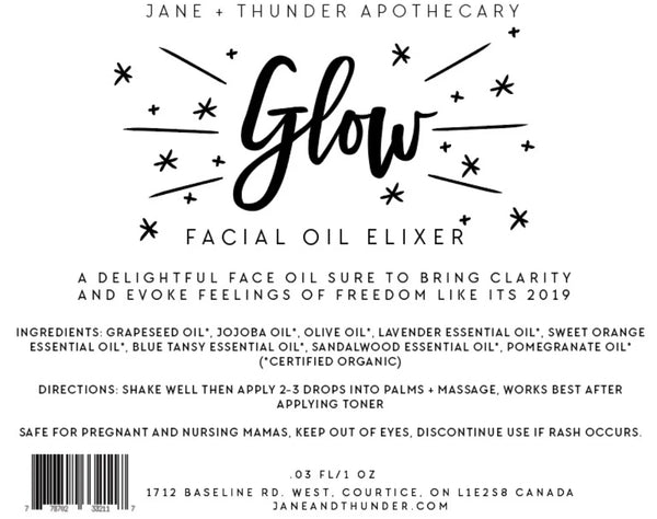 Glow Facial Oil Elixer