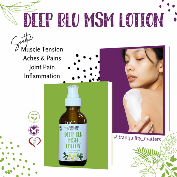 Deep Blu MSM Lotion