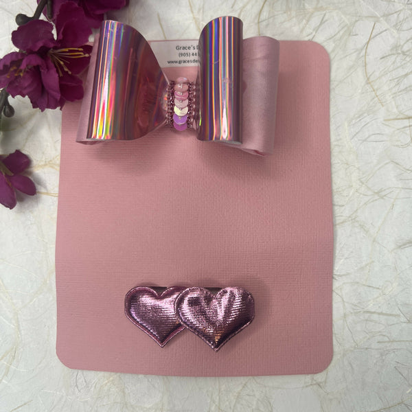 Kids Hair Clip: Sweetheart Duo