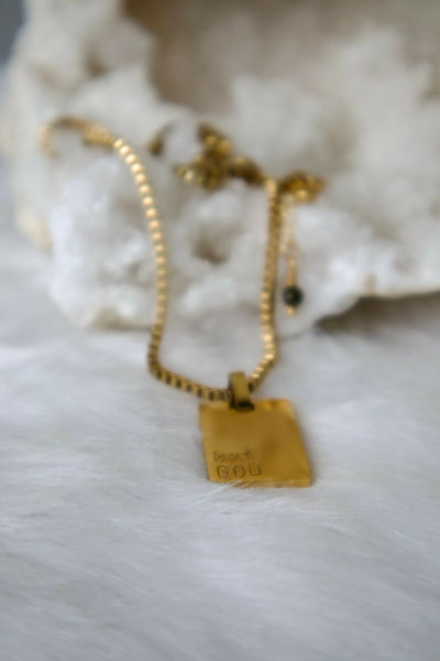 “but GOD” Necklace