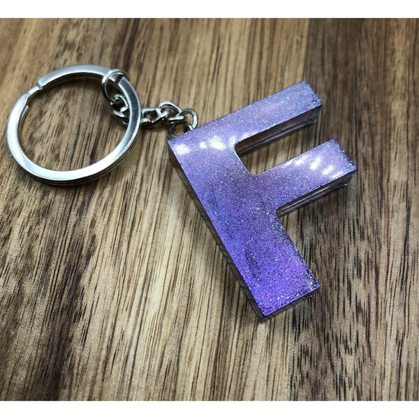 Chameleon Shift Letter Keychain