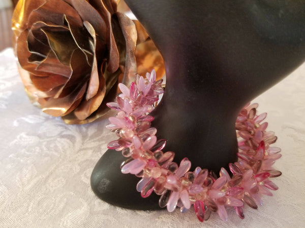 Chunky Dagger Bead Kumihimo Bracelet