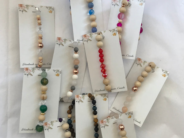 Aromatherapy Gemstone Bracelet
