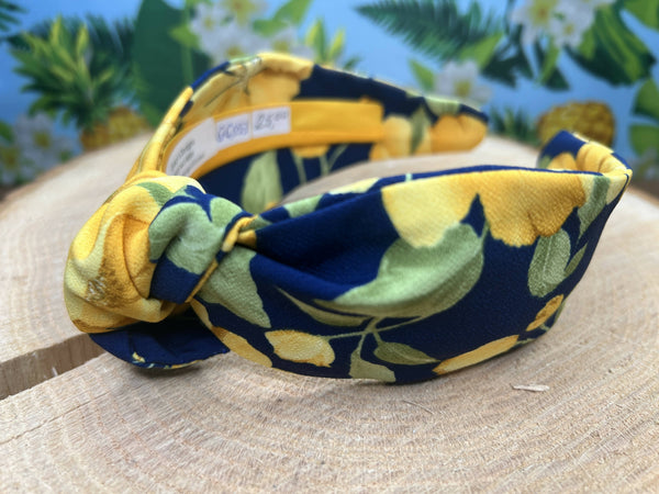 Knotted Headband - Spring Field