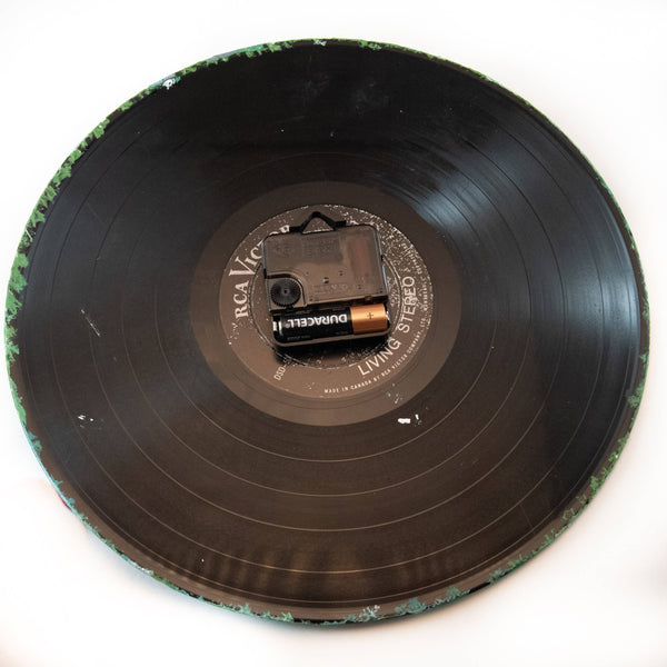 Unique Acrylic Pour Painted Clock