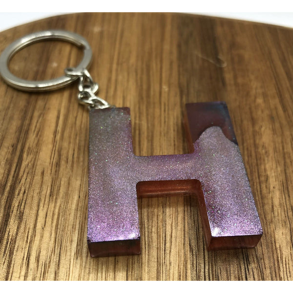 Chameleon Shift Letter Keychain