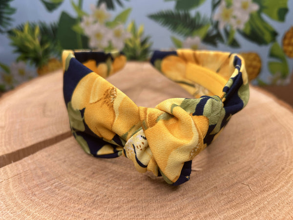 Knotted Headband - Spring Field