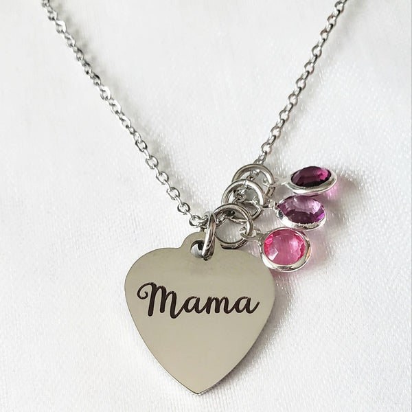 Stainless Steel Keepsake Necklace
