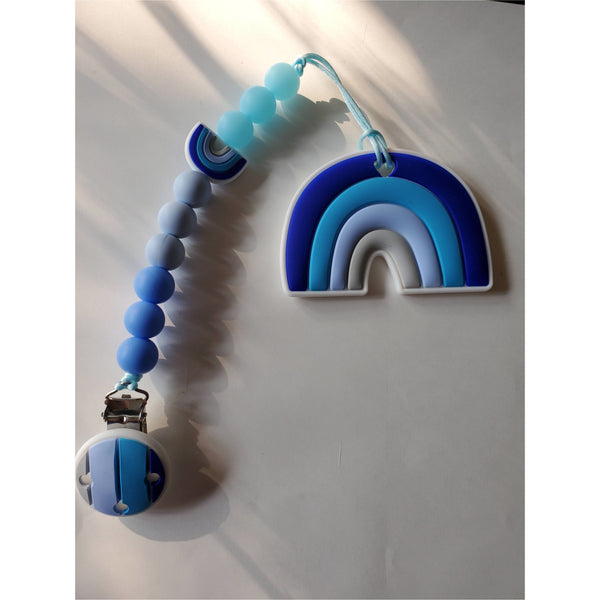 Rainbow Teether Clip