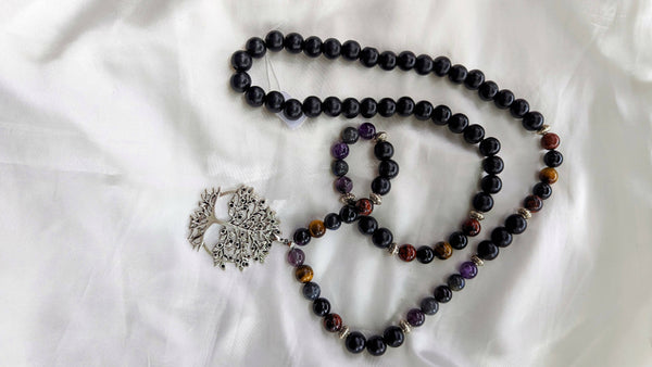 Mala Bead Necklace - Tree of Life
