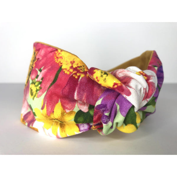 Yellow Floral Headband