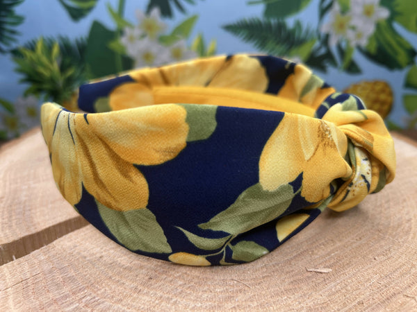 Knotted Headband - Spring Field