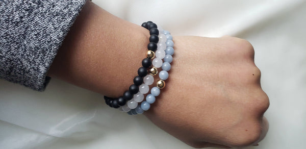 Angelite Gemstone Bracelet
