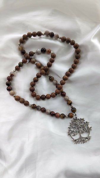 Mala Bead Necklace - Tree of Life