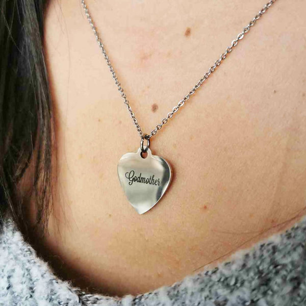 Stainless Steel Keepsake Necklace