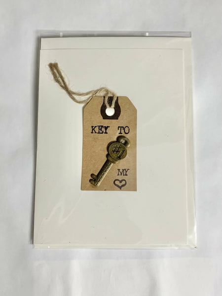 Key to my Heart Card