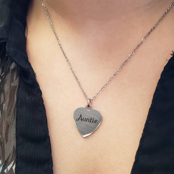 Stainless Steel Keepsake Necklace