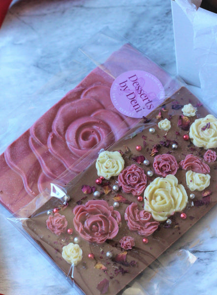 Rose Chocolate Bar - Unique Town Boutique