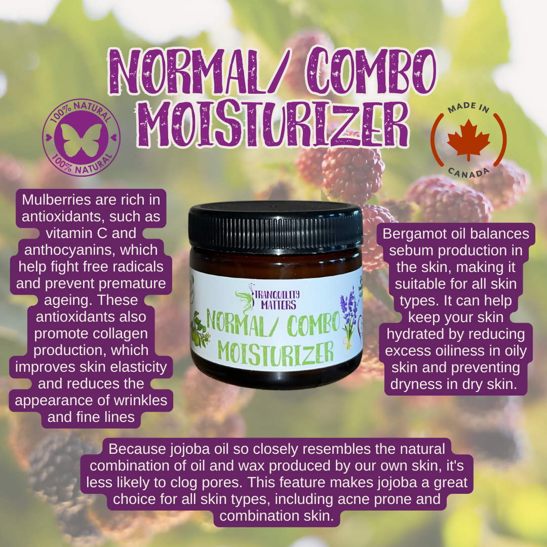 Normal combo Moisturizer infographics