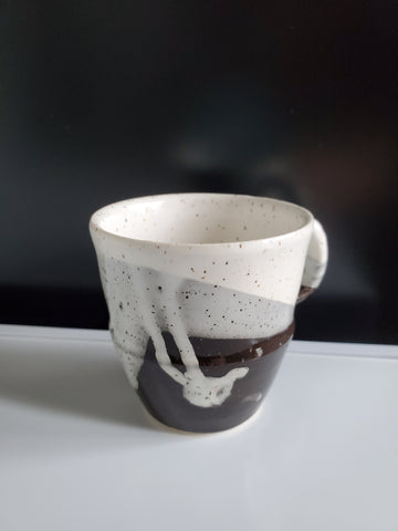 Grey Detailed Mug