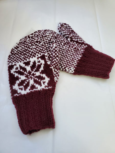 Knit Wool Mitt