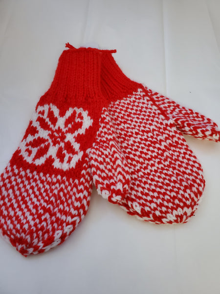 Knit Wool Mitt