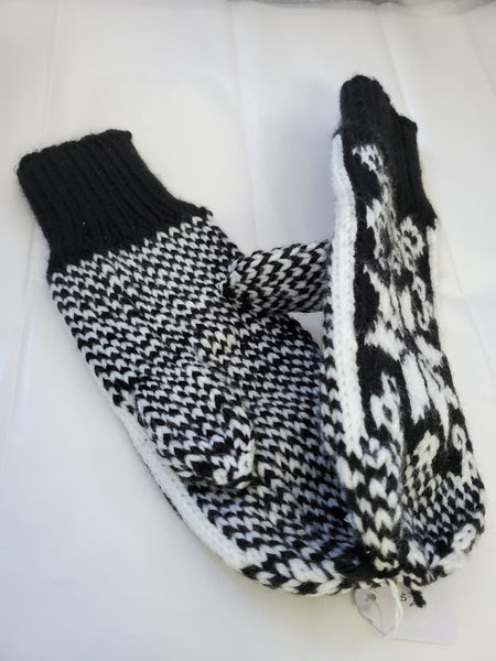 Knit Wool Mitt