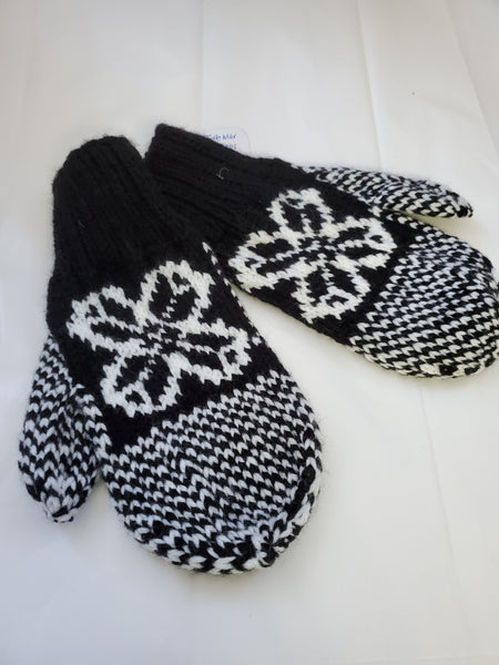 Knit Wool Mitt