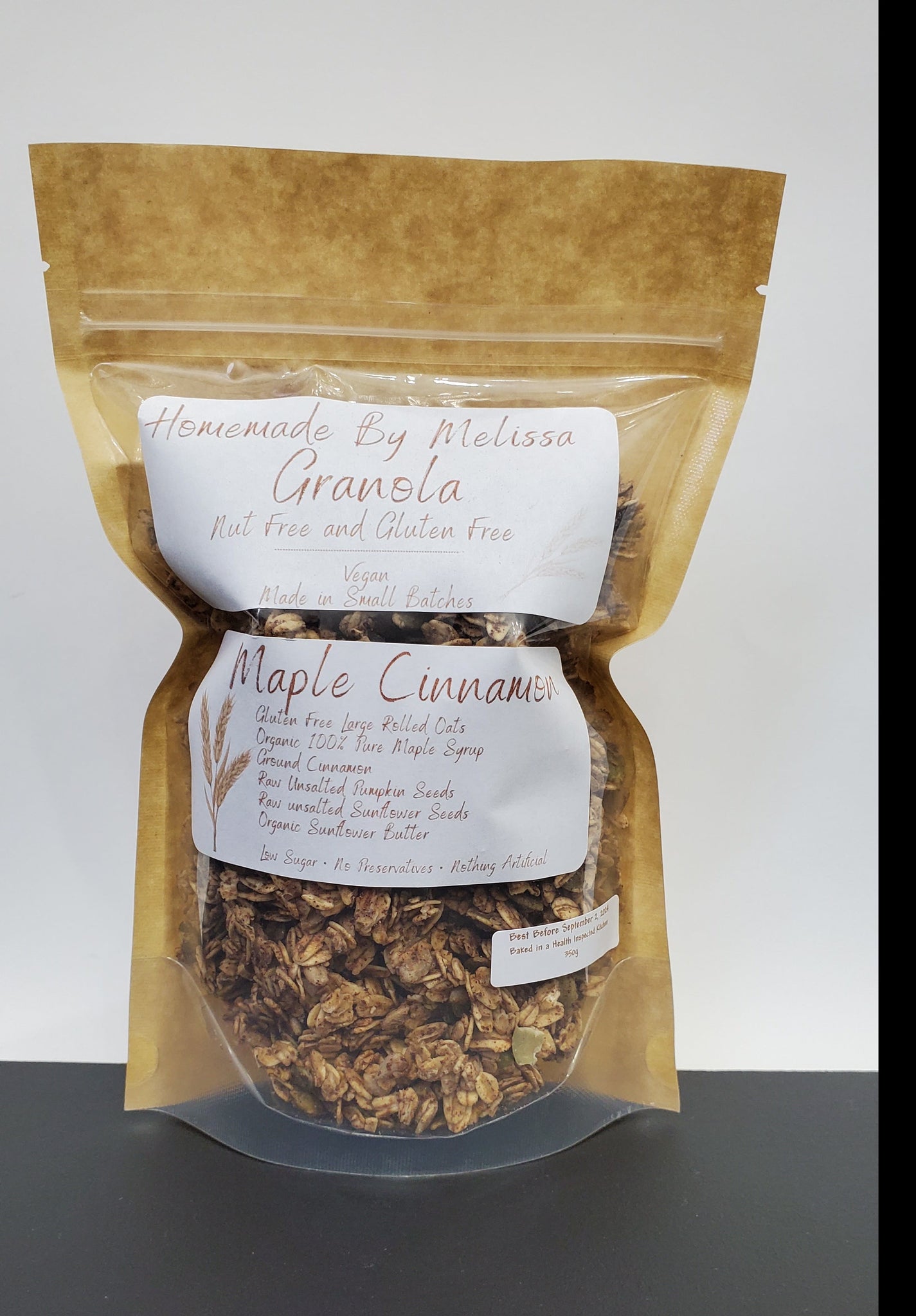 Maple Cinnamon Granola