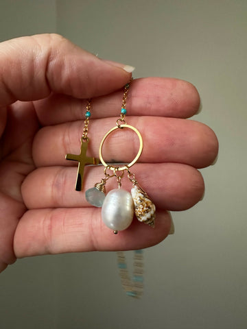 Turquoise Beachy Bible Bookmark