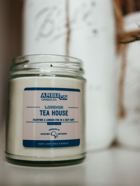 Tea House (London Fog) Candle - 100% Soy Wax