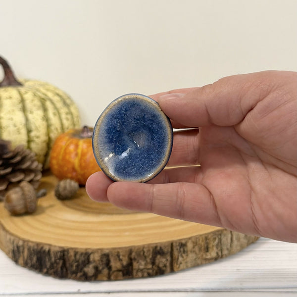 Layered blue Calming stone