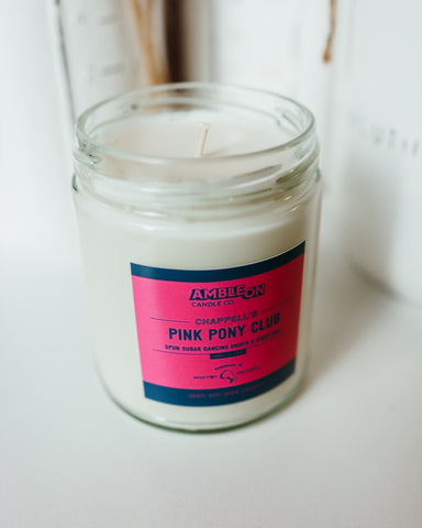 Pink Pony Club Candle - 100% Soy Wax