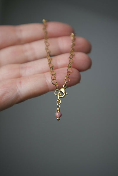 Linked Heart Bracelet - Gold - Unique Town Boutique