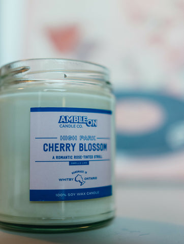 Cherry Blossom Scented Candle - 100% Soy Wax