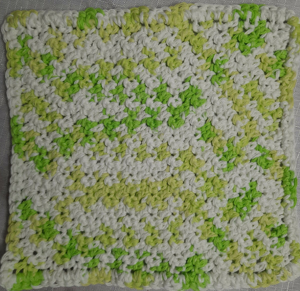 Crochet Cotton Washcloth