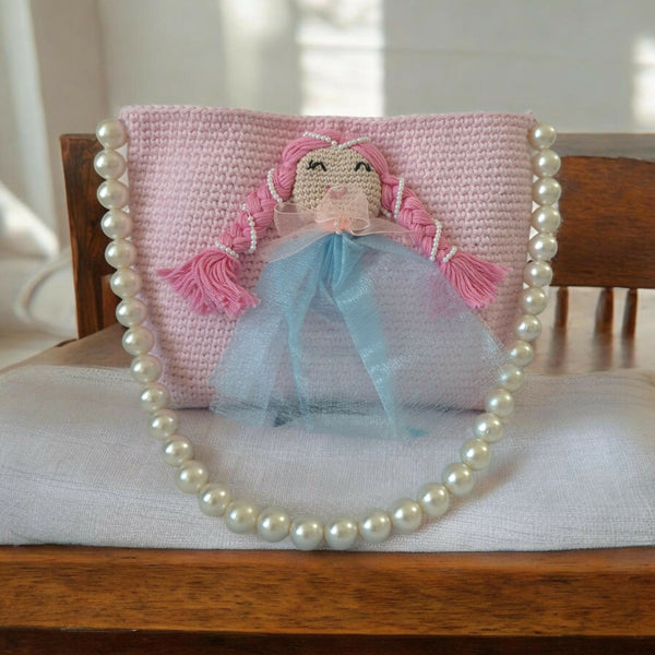 Yarn By Zee Crochet Princess Doll Purse