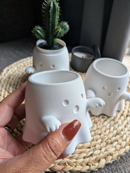 Boo-tiful Ghost Planter