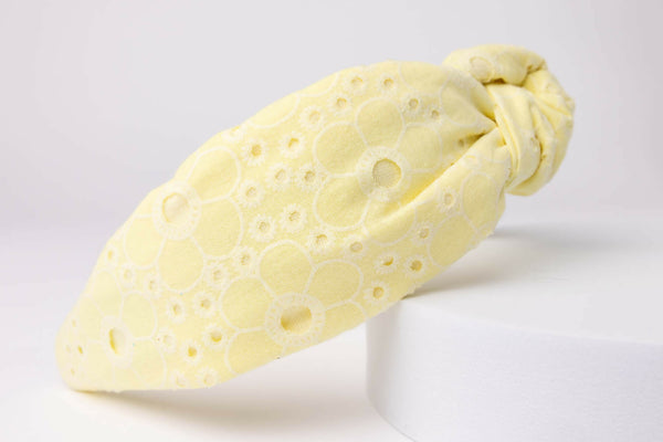 Yellow Knot Headband For Women - Unique Town Boutique