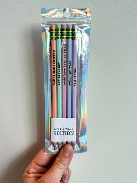 Engraved Pencils