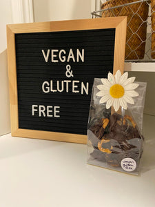 Bag of 10 Vegan Gluten-Free Chocolate Covered Pretzels