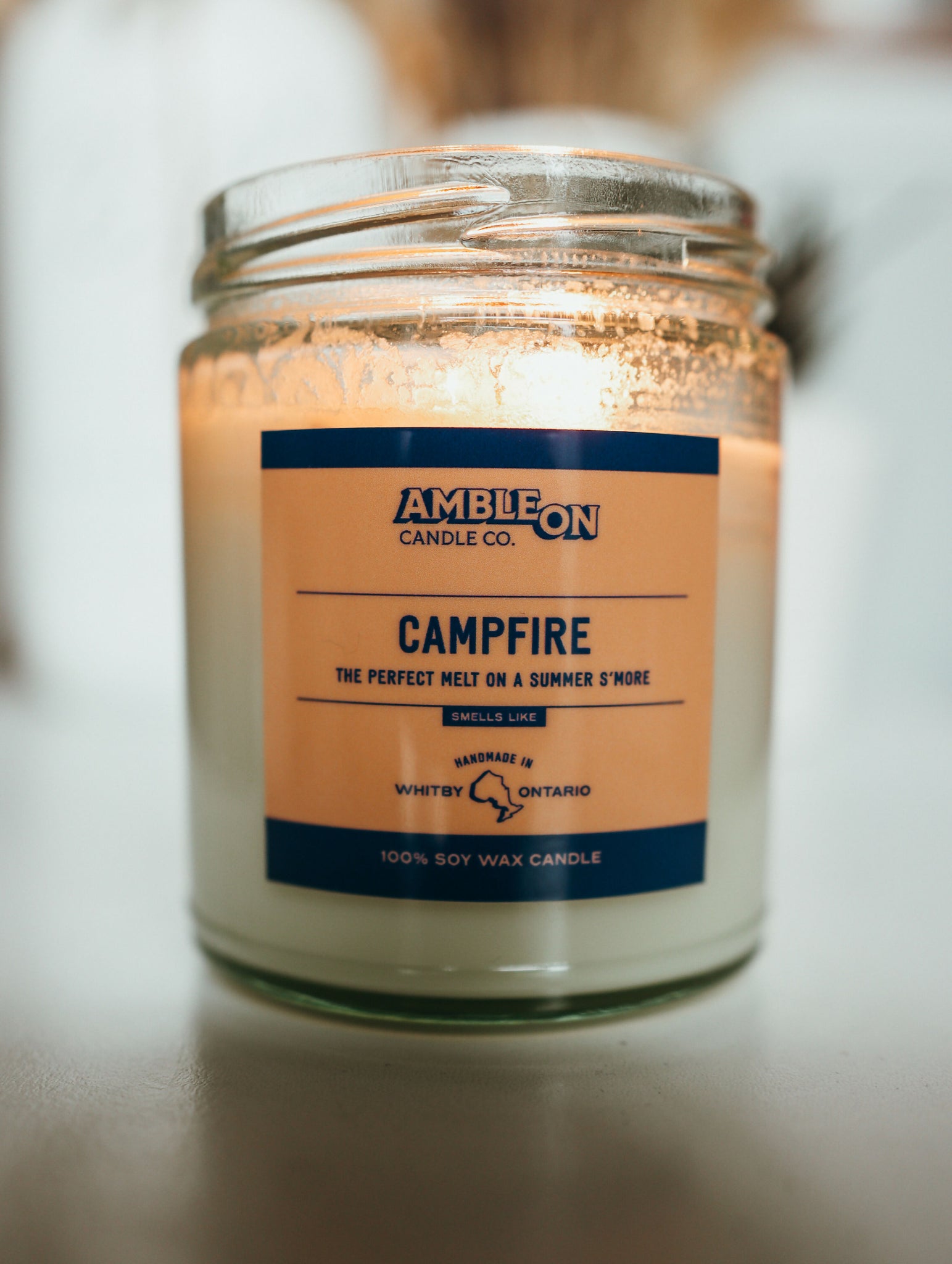 Campfire S'mores Candle - 100% Soy Wax