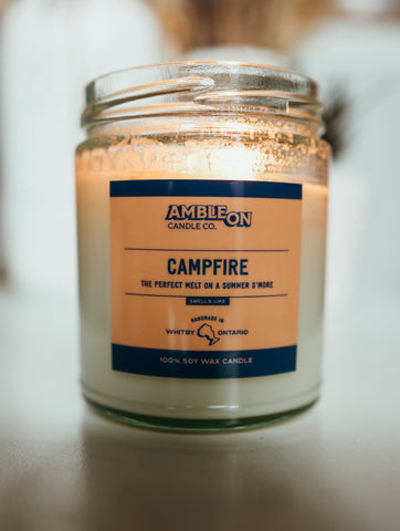 Campfire S'mores Candle - 100% Soy Wax