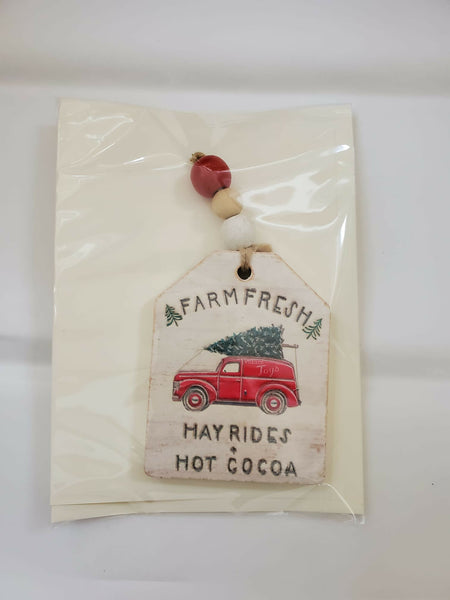 Christmas Ornament Card