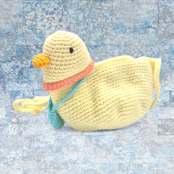 Yarn By Zee Crochet Duck Purse