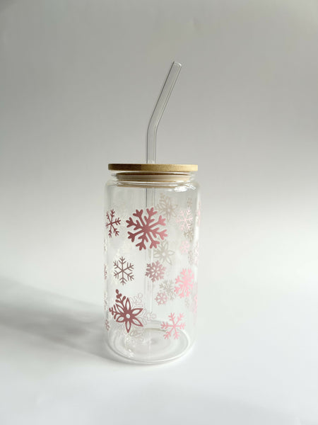 Pink Christmas Tumbler
