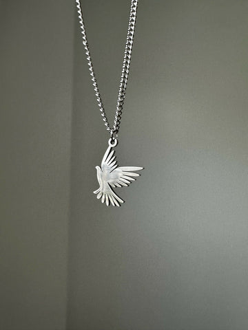 Silver Breath Of Heaven Necklace