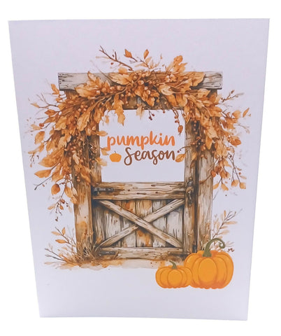 Pumpkin Season Card